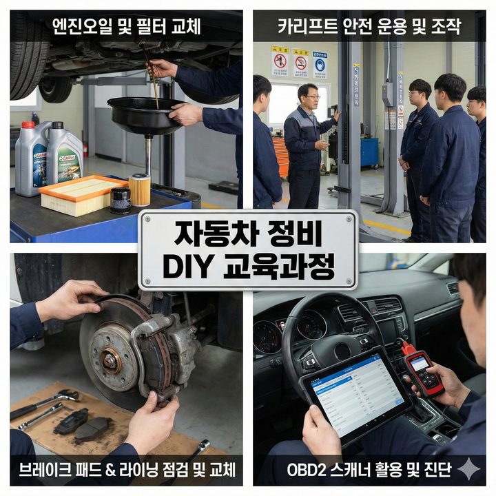"MY Car 기본 경정비 DIY 마스터 과정"