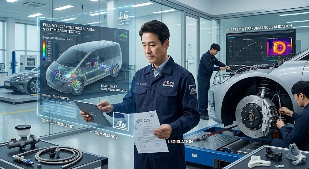 "제동 아키텍처 설계 및 안전도 검증·기술 경영"