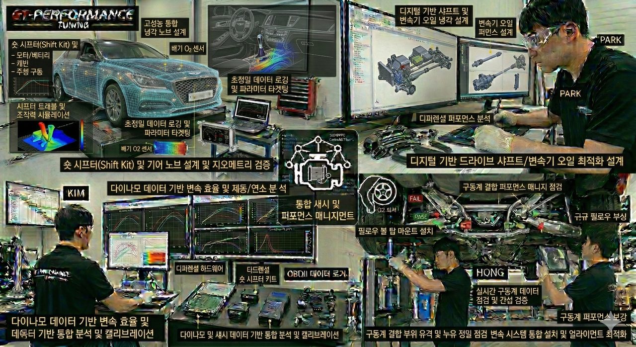 "구동계 부품의 표준 장착 및 감성 튜닝 실무"