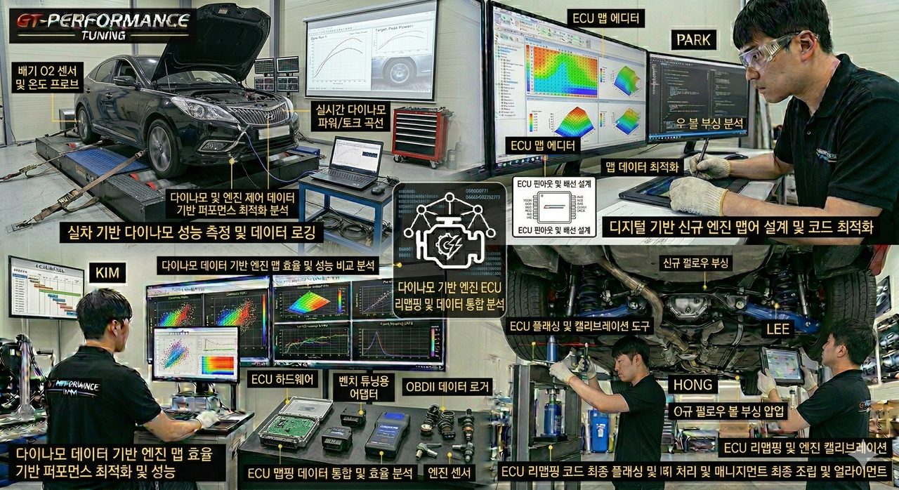 "ECU 데이터 처리의 기초 및 표준 리맵핑 실무"
