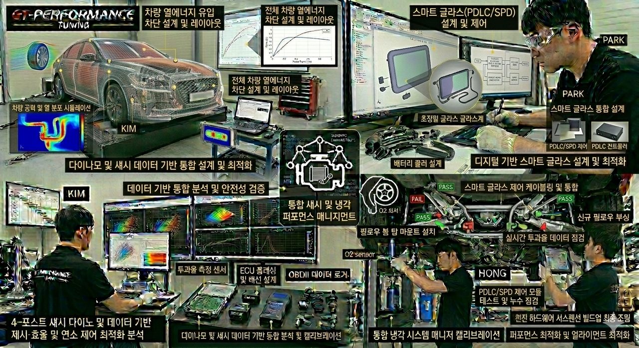 "글라스 컨트롤 시스템 설계 및 스마트 글라스 행정 총괄"